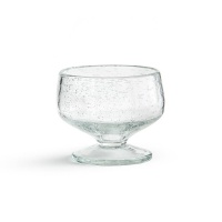 Комплект из 4 вазочек для Мороженого из пузырчатого стекла Faraji единый размер другие LA REDOUTE INTERIEURS  фото, kupilegko.ru